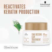 Schwarzkopf Professional Bonacure Time Restore Clay Treatment Mask With Q10+ (200ml)