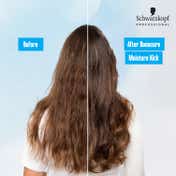 Schwarzkopf Professional Bonacure Moisture Kick Shampoo & Oil Ultime Barbary Finishing Oil Combo