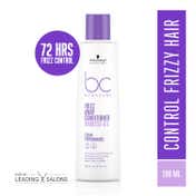 Schwarzkopf Professional Bonacure Frizz Away Shampoo+Conditioner+Ultime Argan Finishing Oil Combo