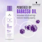 Schwarzkopf Professional Bonacure Frizz Away Shampoo+Conditioner+Ultime Argan Finishing Oil Combo