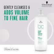 Schwarzkopf Professional Bonacure Volume Boost Shampoo With Creatine For Fine Hair (1000ml)