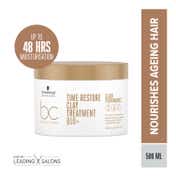 Schwarzkopf Professional Bonacure Time Restore Clay Treatment Mask With Q10+ (500ml)
