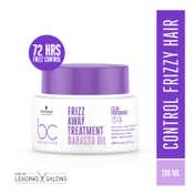 Schwarzkopf Professional Bonacure Frizz Away Shampoo+treatment+Oil Ultime Argan Finishing Oil Combo