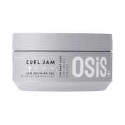 Schwarzkopf Professional Bonacure Moisture Kick Shampoo + Osis Glow Serum and Curl Jam Combo