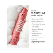 Schwarzkopf Professional OSiS+ Grip Styling Mousse (200 ml) and Sparkler (300 ml) Combo