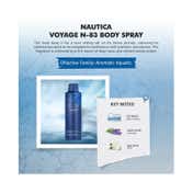 Nautica Voyage N83 Body Spray (170g)