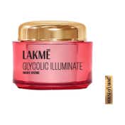 Lakme Illuminate Night Cream With Glycolic Acid & 1% Niacinamide For Skin Cell Regeneration (15g)