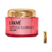 Lakme Illuminate Night Cream With Glycolic Acid & 1% Niacinamide For Skin Cell Regeneration (50g)