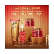 Lakme Illuminate Night Cream With Glycolic Acid & 1% Niacinamide For Skin Cell Regeneration (50g)