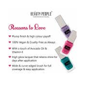 Beauty People Jazz Nail Color - 190 My Maroon (11 ml)