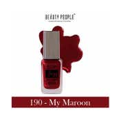 Beauty People Jazz Nail Color - 190 My Maroon (11 ml)