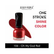 Beauty People Color Crush Nail Polish - 106 Oh My God Red (12 ml)