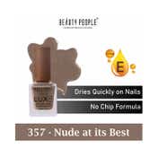 Beauty People Luxe Nail Polish with Vitamin E - 357 Nude At Its Best (12 ml)