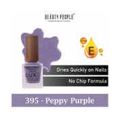 Beauty People Luxe Nail Polish with Vitamin E - 395 Peppy Purple (12 ml)