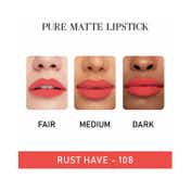Beauty People Pure Matte Lipstick - 108 Rust Have (3.8 g)
