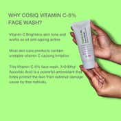 COS-IQ Vitamin C-5% Brightening and Glow Face Wash (100ml)