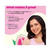 Plix Guava Glow Smoothie Moisturizer For Brighter Skin With SPF 20 (50g)