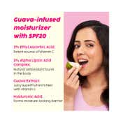 Plix Guava Glow Smoothie Moisturizer For Brighter Skin With SPF 20 (50g)