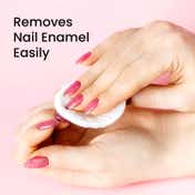 Faces Canada Nail Enamel Remover Soft & Hydrated Cuticles Gentle Nail Polish Remover (90 ml)