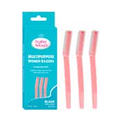 VI-JOHN Feather Touch Multipurpose Women Razors - Pink (3 Pcs)