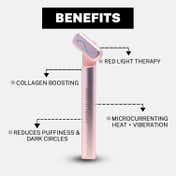 House of Beauty Led Red Light Eye Massager- Hollow Undereyes, Dark Circles, Boosts Collagen (1 Pc)