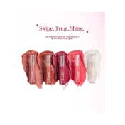 Gush Beauty Glaze Lip Oil Gloss High Shine & Hydrating Lip Gloss - Honey Drip (2.8 ml)