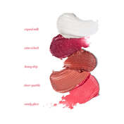 Gush Beauty Glaze Lip Oil Gloss High Shine & Hydrating Lip Gloss - Sheer Sparkle (2.8 ml)