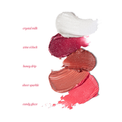 Gush Beauty Glaze Lip Oil Gloss High Shine & Hydrating Lip Gloss - Wine O'Clock (2.8 ml)