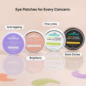 mCaffeine Kombucha & Niacinamide 4% Under Eye Patches - (30 Pcs)