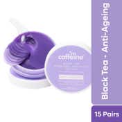 mCaffeine Black Tea & Collagen Peptide Under Eye Patches - (30 Pcs)