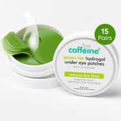 mCaffeine Green Tea Eye Patches - (30 Pcs)