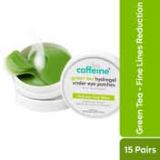 mCaffeine Green Tea Eye Patches - (30 Pcs)