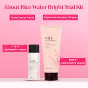 The Face Shop Rice Water Bright Double Cleansing Kit with Face Wash & Cleansing Oil - (2 Pcs)
