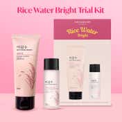 The Face Shop Rice Water Bright Double Cleansing Kit with Face Wash & Cleansing Oil - (2 Pcs)