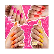 Miss Nails Ice Cream Collection Nail Polish - Sparkling Coat (4 Pcs)