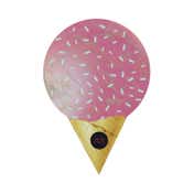 Miss Nails Ice Cream Collection Nail Polish - Sparkling Coat (4 Pcs)