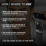 Ballistic By Zlade Nose & Ear Hair Trimmer
