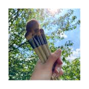 Ecotools Start The Day Beautifully Makeup Brush Kit - Beige (5 pcs)