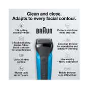 Braun Series 3 Wet & Dry Electric Shaver 310S