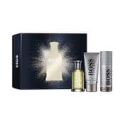 Boss Bottled Eau De Toilette And Deo With Shower Gel - (3 Pcs)