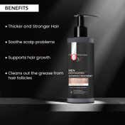 O3+ Men Densiderm Hair Growth Shampoo with Ginseng For Hair Fall & Control Hair Growth (200 ml)