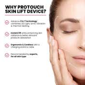 Protouch Skin Lift Device -  Facial Massager for Youthful Bright Uplifted Glowing Facial at Home