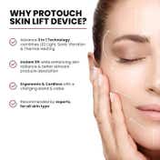 Protouch Skin Lift Combo - Skin lift Device & Recovery Drops, Facial Massager