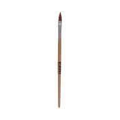 Bronson Professional Nail Art Acrylic Brush Set For Liquid & Powder No.6 - Brown