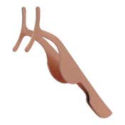 Bronson Professional Eyelash Curler Extension Applicator Remover Clip False Eyelashes Nipper - Pink