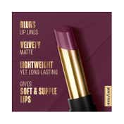 Lakme Absolute Beyond Matte Lipstick - 502 Purple Pop (3.4 g)