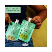 The Earth Collective Cleanser & Conditioner Combo Weak & Thinning Hair Travel Pack (2 Pcs)