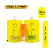 The Earth Collective Dry & Rough Hair Regime Trial Pack (3 Pcs)