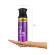 AJMAL Afterglow, Captivate Advanced & Nemesis Deodorant Spray For Unisex Set - (3 Pcs)