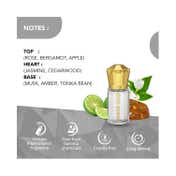 AJMAL White Oud Concentrated Perfume For Unisex (5 ml)